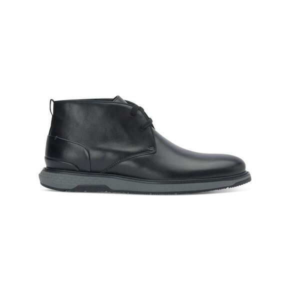 VINCE CAMUTO Mens Black Comfort Soleh Round Toe Leather Chukka Boots 11.5 M - Picture 3 of 4